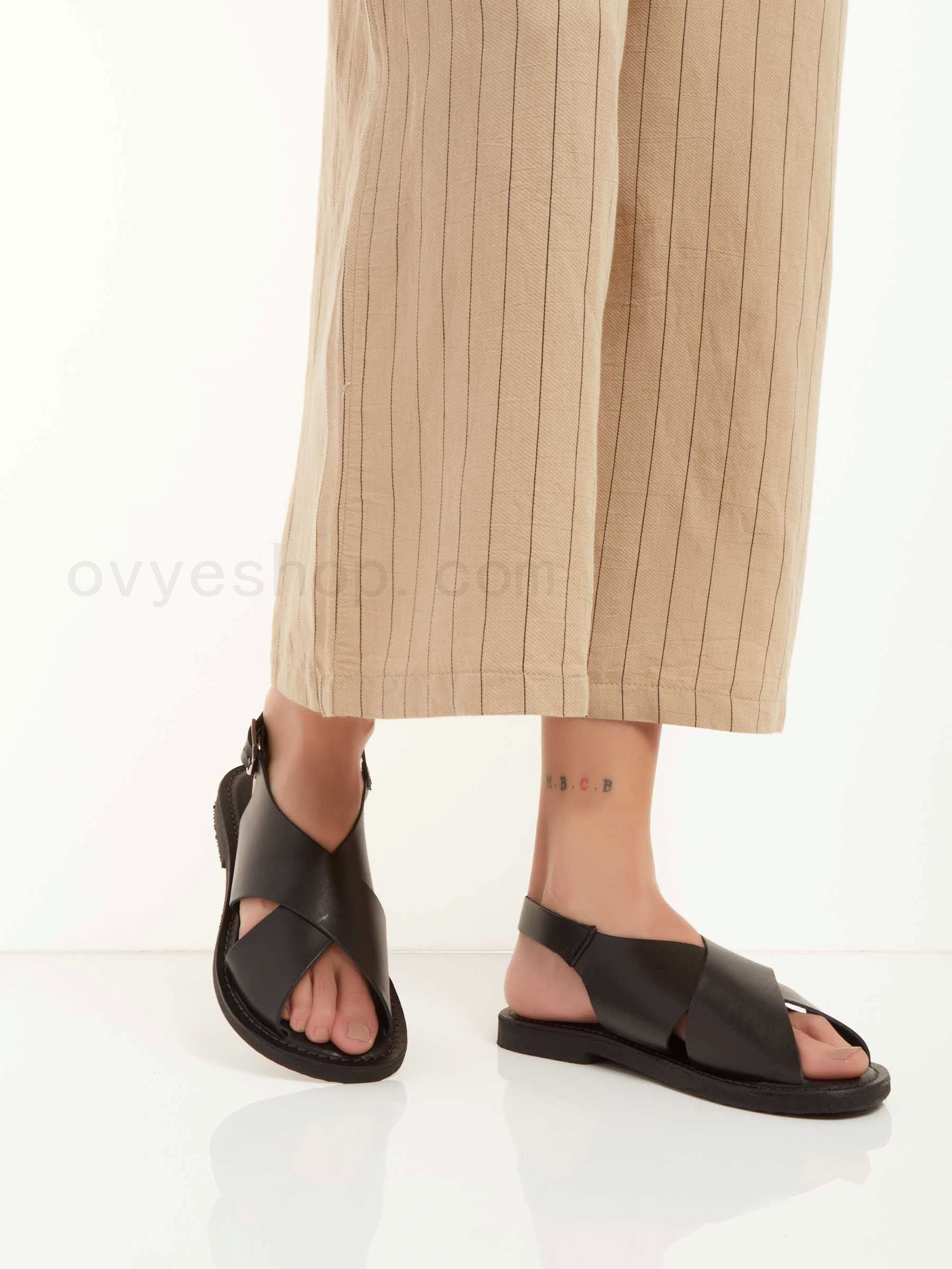 (image for) scarpe ovyè outlet Leather Sandals F0817885-0504 A Prezzi Outlet